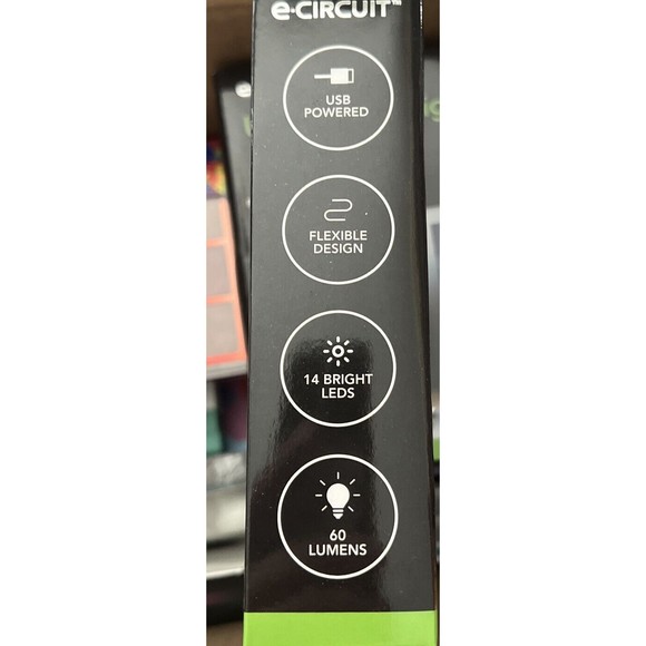 USB Laptop Light No Batteries Needed, 14 Bright LEDs, 60 Lumens, New, E-circuit - Picture 3 of 3